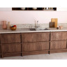 Мойка OMOIKIRI AKISAME 100-2-GM-L нерж.сталь/вороненая сталь 4973103